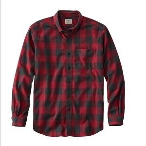 L.L.Bean Men's Scotch Plaid Flannel Shirt, Traditional Fit